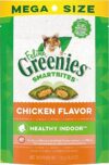 Greenies Feline Greenies Smartbites Hairball Control Chicken
