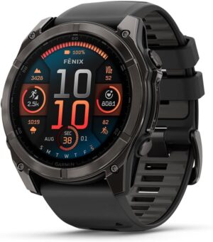 Garmin Fēnix® 8, AMOLED, Sapphire, GPS Smartwatch