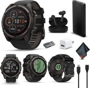Garmin Fenix 8 Solar Sapphire Multisport GPS Smartwatch