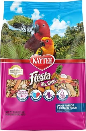 Kaytee Fiesta Big Bites Food For Parrots