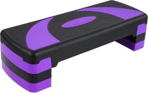 BalanceFrom Fitness Portable Adjustable Aerobic Stepper Platform
