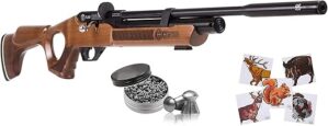 Hatsan Flash Wood QE .25 Cal Air Rifle Bundle