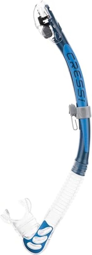 Cressi Foldable Adult Dry Snorkel – Alpha Ultra