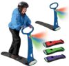 Geospace Foldable Snow Scooter With LED Light