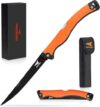 KastKing Folding Fillet/Fishing/Camping Knife, Razor Sharp Blade