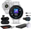 Garmin Forerunner 165 Music GPS Smartwatch Bundle