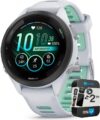 Garmin Forerunner 265S GPS Smartwatch Bundle