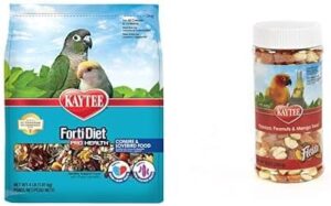 Kaytee Forti-Diet Conure & Lovebird Food Bundle