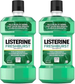 Listerine Freshburst Antiseptic Mouthwash, Fights Bad Breath