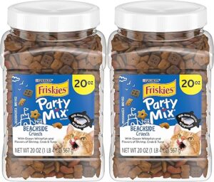 Purina Friskies Beachside Crunch Cat Treats, 20-Ounce
