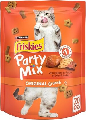 Purina Friskies Cat Treats, Party Mix Crunch