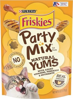 Friskies Friskies Party Mix Natural Yums Chicken
