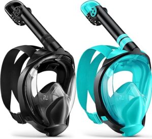 Zenoplige Full Face Snorkel Mask With Camera Mount