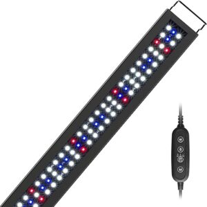 NICREW Full Spectrum LED Aquarium Light, Timer
