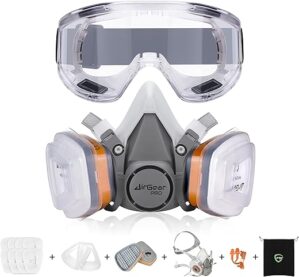 AirGearPro G-500 Reusable Respirator Mask With A1P2 Filters