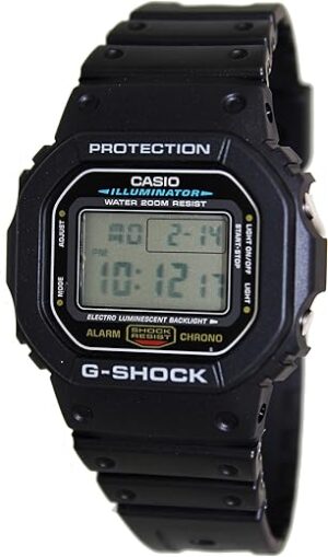 G-Shock G-Shock Quartz Watch, Resin Strap, DW5600E-1V