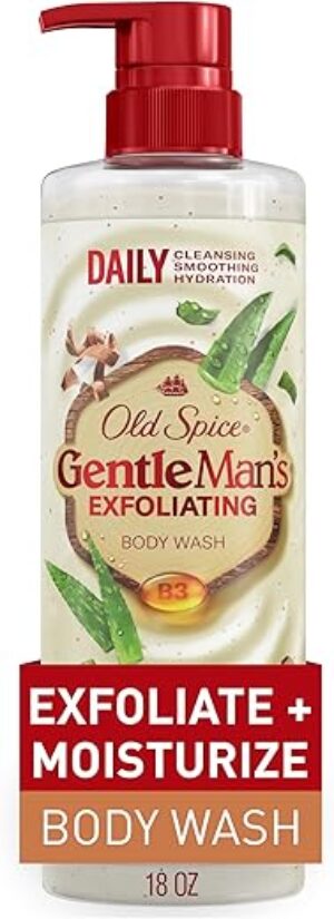 Old Spice Gentleman's Exfoliating Body Wash, Sandalwood & Aloe Vera