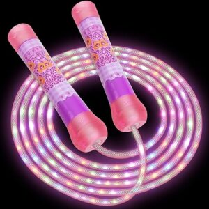 YongnKids Glowing Adjustable Luminous Jump Rope