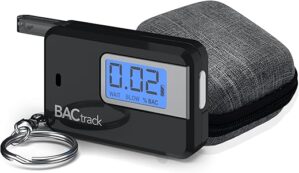 BACtrack Go Keychain Breathalyzer With Case
