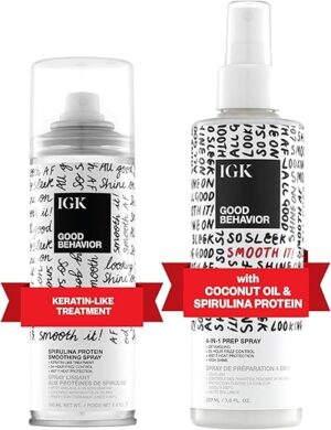 Good Behavior Spirulina Protein Smoothing Spray