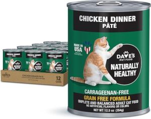 Dave’s Pet Food Grain Free Wet Cat Food, Chicken