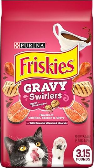 Friskies Gravy Swirlers Cat Food - 3.15 lb