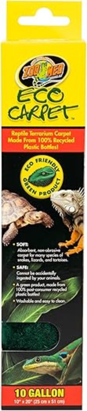 Zoo Med Green Eco Carpet 20" L X 10" W