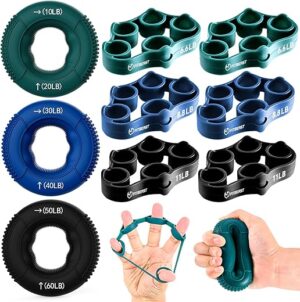FitBeast Grip Strength Trainer 9-Piece Kit