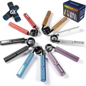 Carvanchy Grip Strength Trainer Set, 50-300LB