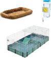 MidWest Homes for Pets Guinea Habitat Plus Cage Bundle