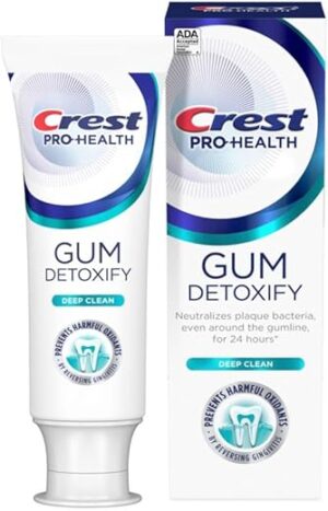 Crest Gum Detoxify Deep Clean Toothpaste 2.6 oz