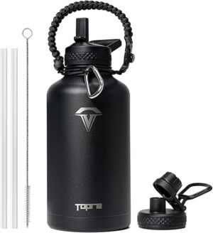 Topre Half Gallon Insulated Water Bottle, 64oz