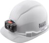 Klein Tools Hard Hat, Rechargeable Headlamp, Non-Vented