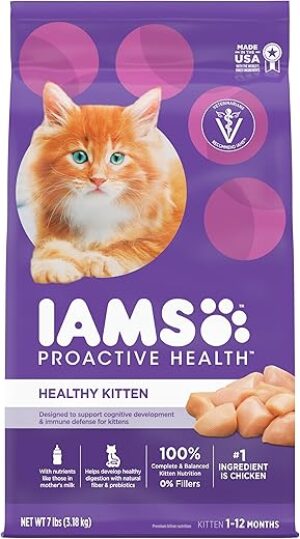 Iams Healthy Kitten Dry Cat Food, Chicken