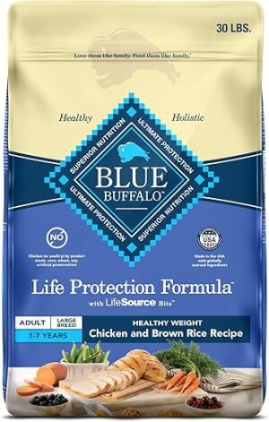 Blue Buffalo Healthy Weight Large Breed Chicken & Rice Dog Food