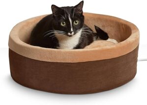 K&H Pet Products Heated Thermo-Kitty Bed For Cats
