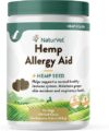 NaturVet Hemp Allergy Aid Supplement For Dogs, 120 Count