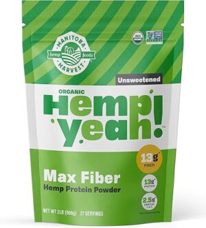 Manitoba Harvest Hemp Organic Max Fiber Protein Powder
