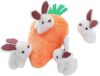 Amazon Basics Hide And Seek Squeaky Dog Toy, 5 Pack