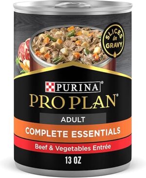 Purina Pro Plan High Protein Dog Food Beef & Vegetables