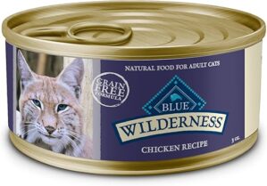 Blue Buffalo High-Protein Grain-Free Chicken Paté Wet Cat Food, 3-oz, 24-pack