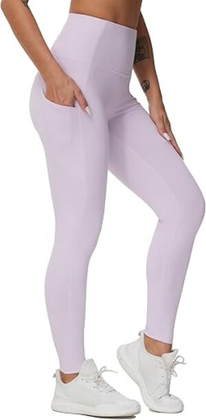 THE GYM PEOPLE High Waist Yoga Pants With Pockets