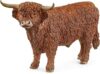 Schleich Highland Bull Cow Animal Figurine Toy