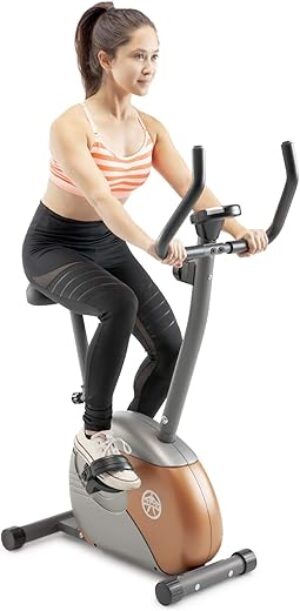 MARCY Home Fitness Exercise Bike With Adjustable Resistance