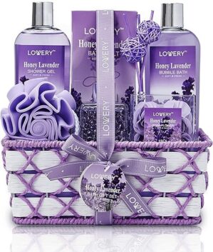 LOVERY Honey Lavender Spa Set: 13 Pc