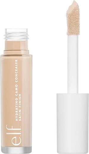 e.l.f. Hydrating Camo Concealer, Full Coverage, Satin Finish