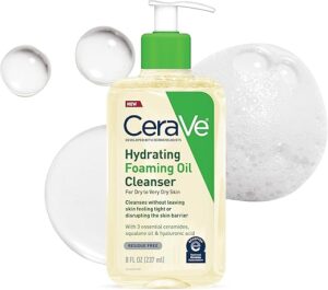 CeraVe Hydrating Foaming Oil Cleanser For Face & Body