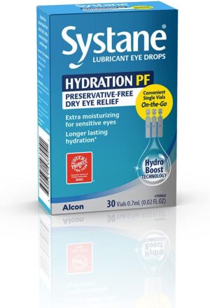 Alcon Hydration Preservative-Free Lubricant Eye Drops