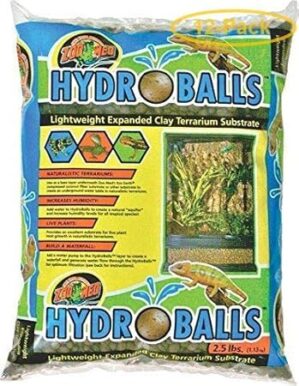 Zoo Med HydroBalls Clay Terrarium Substrate 2.5 lbs