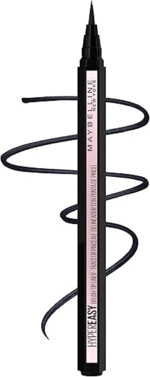 MAYBELLINE Hyper Easy No-Skip Eyeliner, Pitch Black
